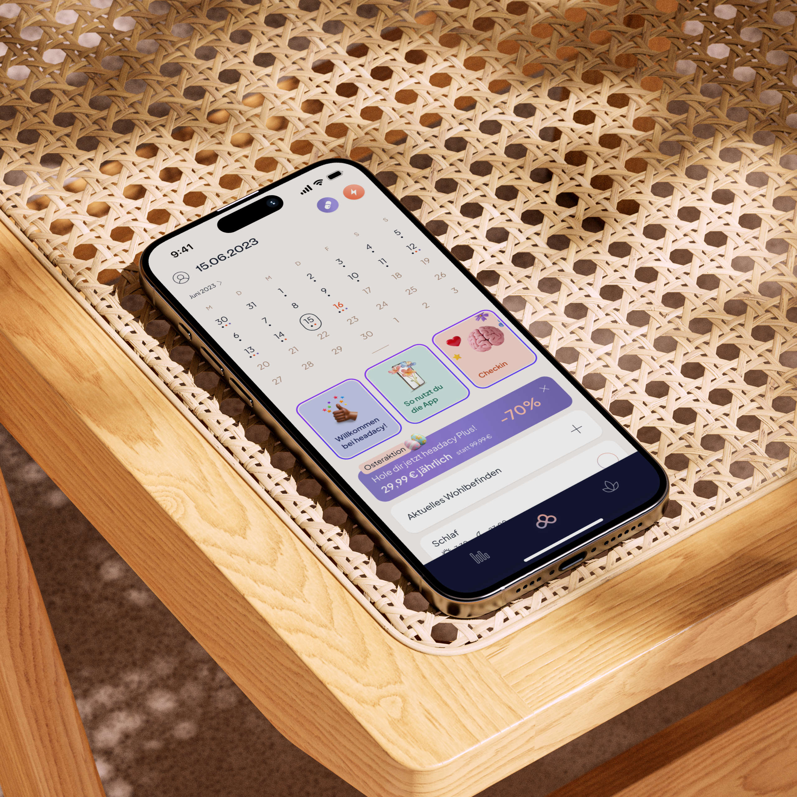 Mobile Phone Screen Mockup